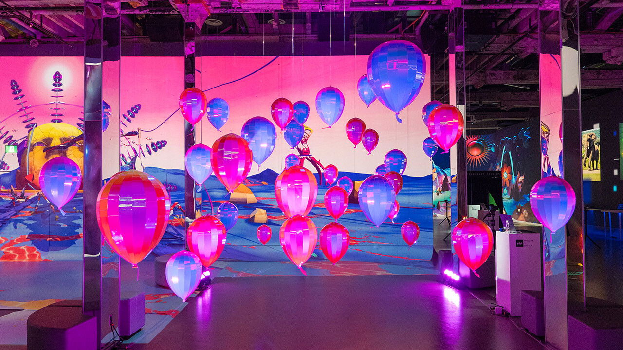 Intel Brings AI Art Exhibit to Toronto's Distillery District