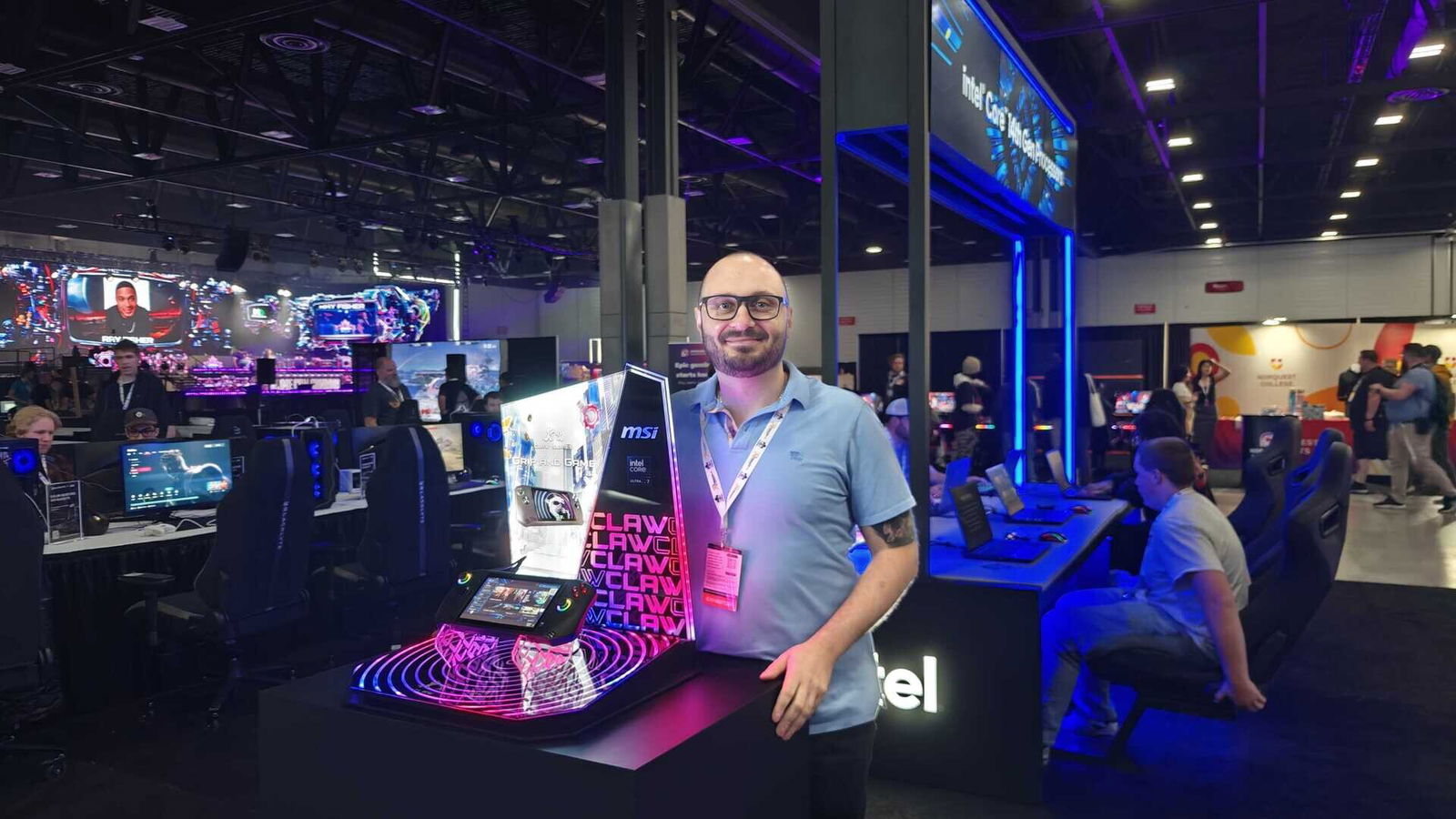 Intel’s Hardware On Full Display At Game Con Canada Intel’s Hardware Of Full Display At Game Con Canada
