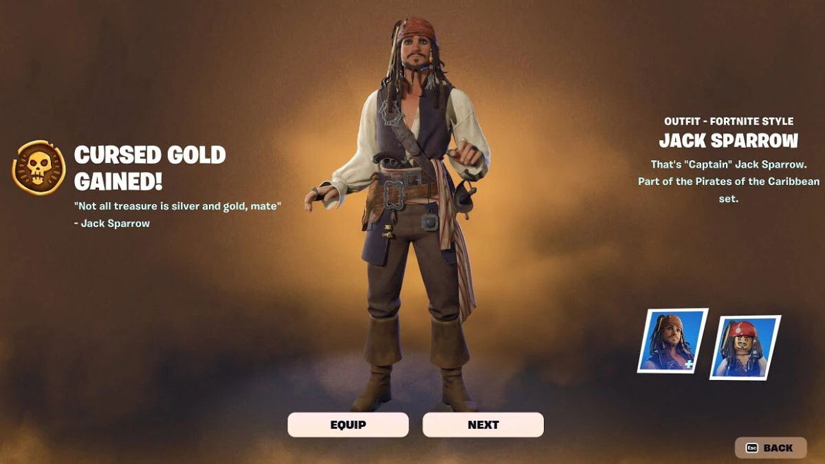 Fortnite Posted A Fresh Teaser For A Pirates Of The Caribbean Crossover