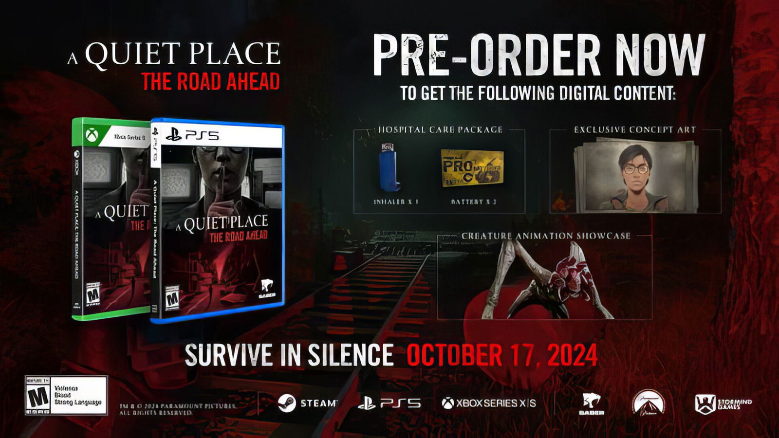 A Quiet Place: The Road Ahead Brings The Horror Franchise To Gaming This October A Quiet Place: The Road Ahead Brings The Horror Franchise To Gaming