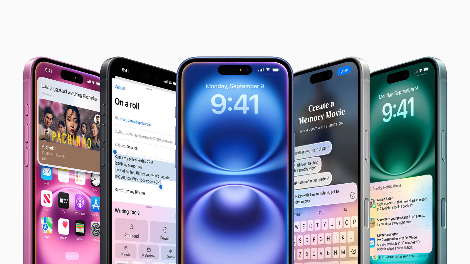 Apple Unveils iPhone 16, Apple Watch Series 10