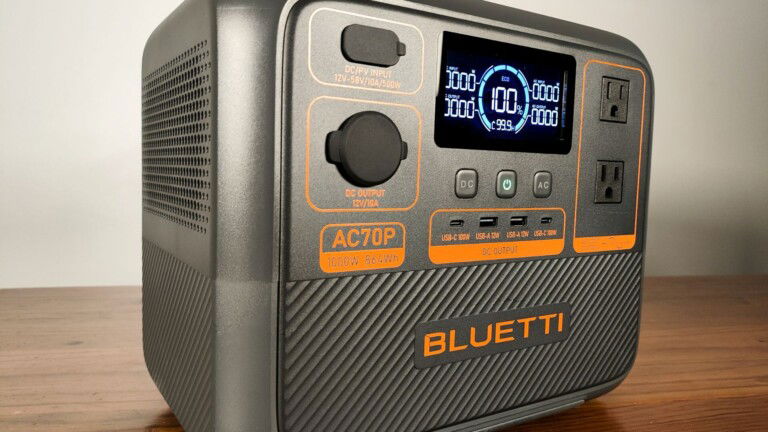 Bluetti AC70P Power Station Review