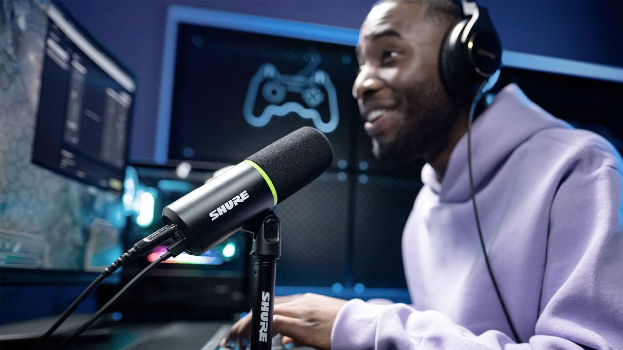 The Shure Mv6 Usb Gaming Microphone Is A Major Step For Streaming The Shure Mv6 Usb Gaming Microphone Is A Major Step For Streaming