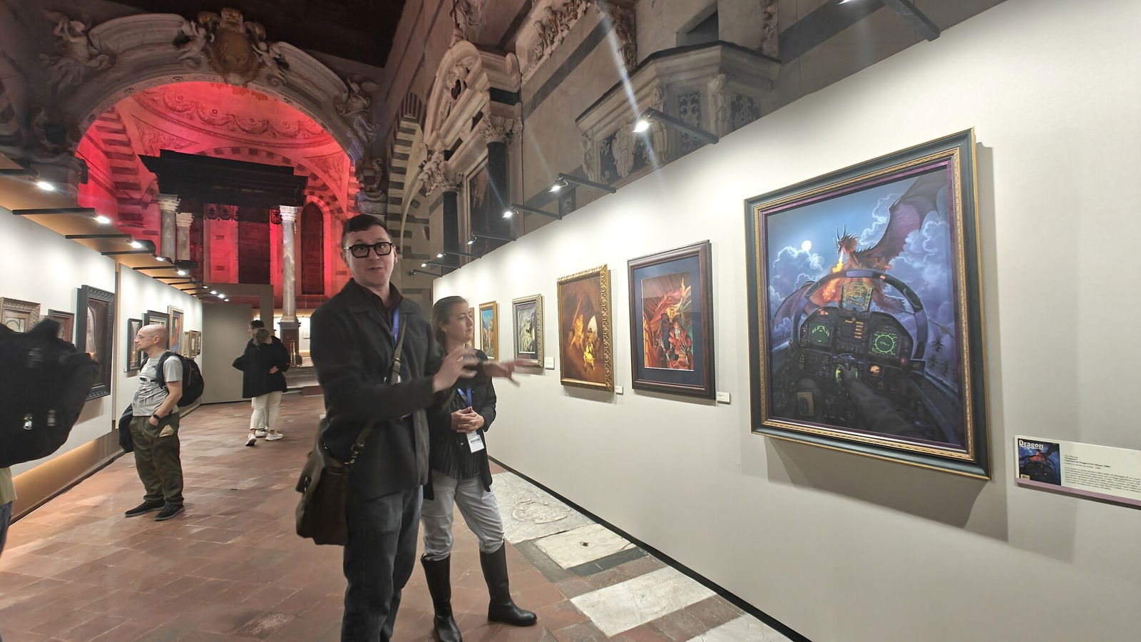 Decades Of Dungeons &Amp; Dragons Art On Full Display At At Lucca Comics &Amp; Games 50 Years Of Imagination: The Art Of Dungeons &Amp; Dragons At Lucca Comics &Amp; Games