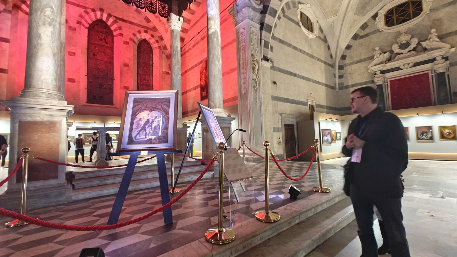 Decades Of Dungeons &Amp; Dragons Art On Full Display At At Lucca Comics &Amp; Games 50 Years Of Imagination: The Art Of Dungeons &Amp; Dragons At Lucca Comics &Amp; Games