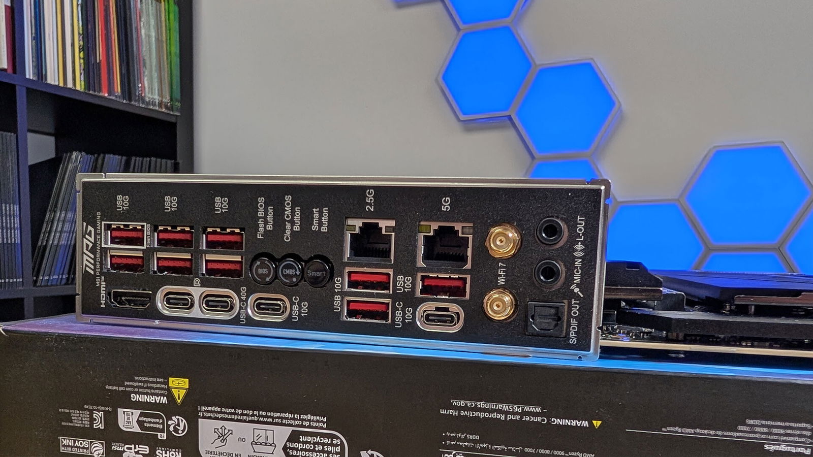 Msi X870E Carbon Wi-Fi Motherboard Review
