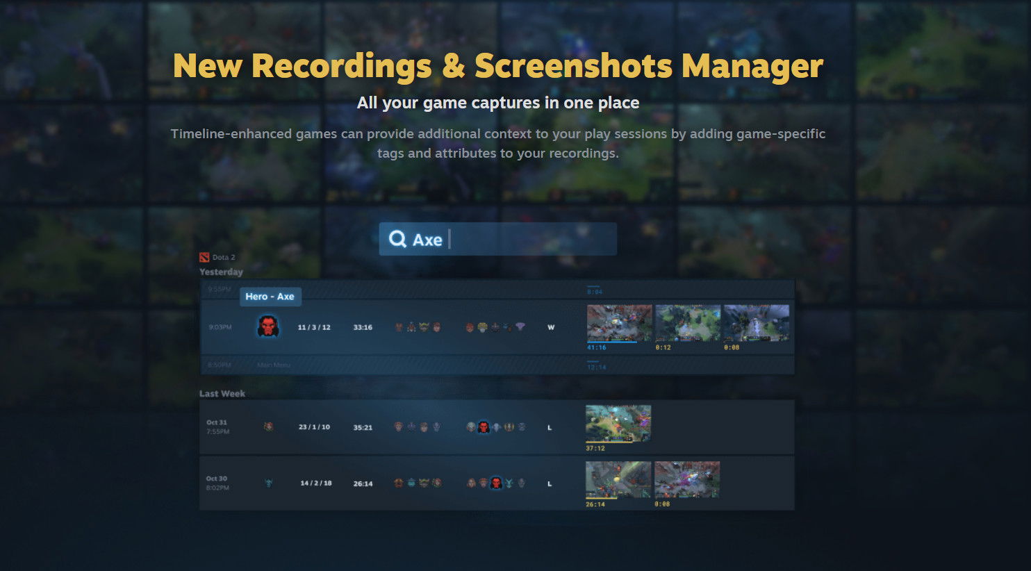 Valve Unveils Steam Game Recording—Now Available On Pc, Mac, And Steam Deck Big Steam Game Recording Has Been Unleashed For All Users