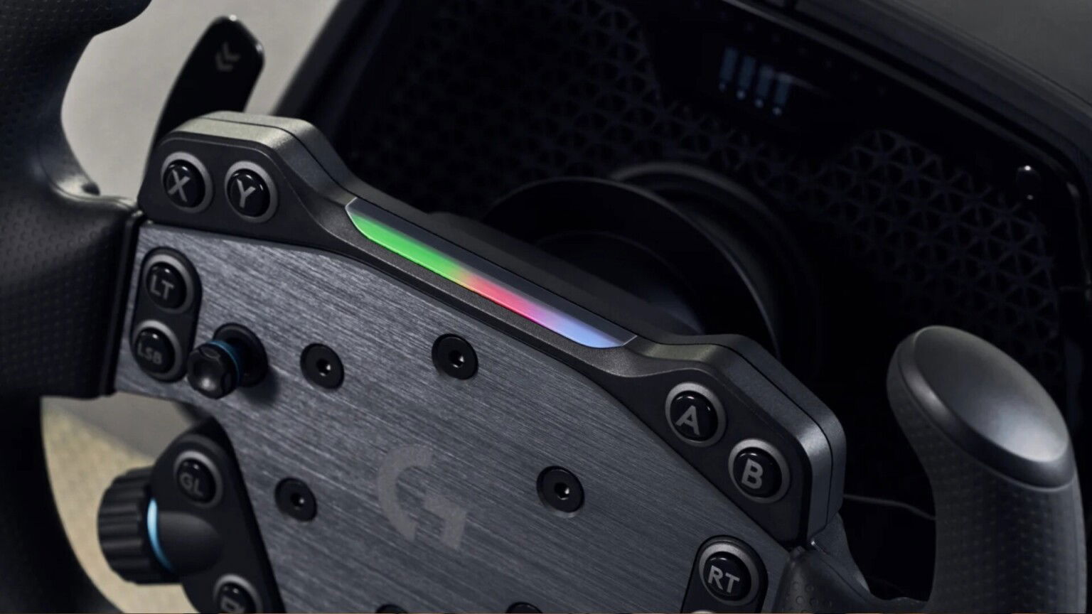 Logitech RS Wheel Hub Review - CGMagazine