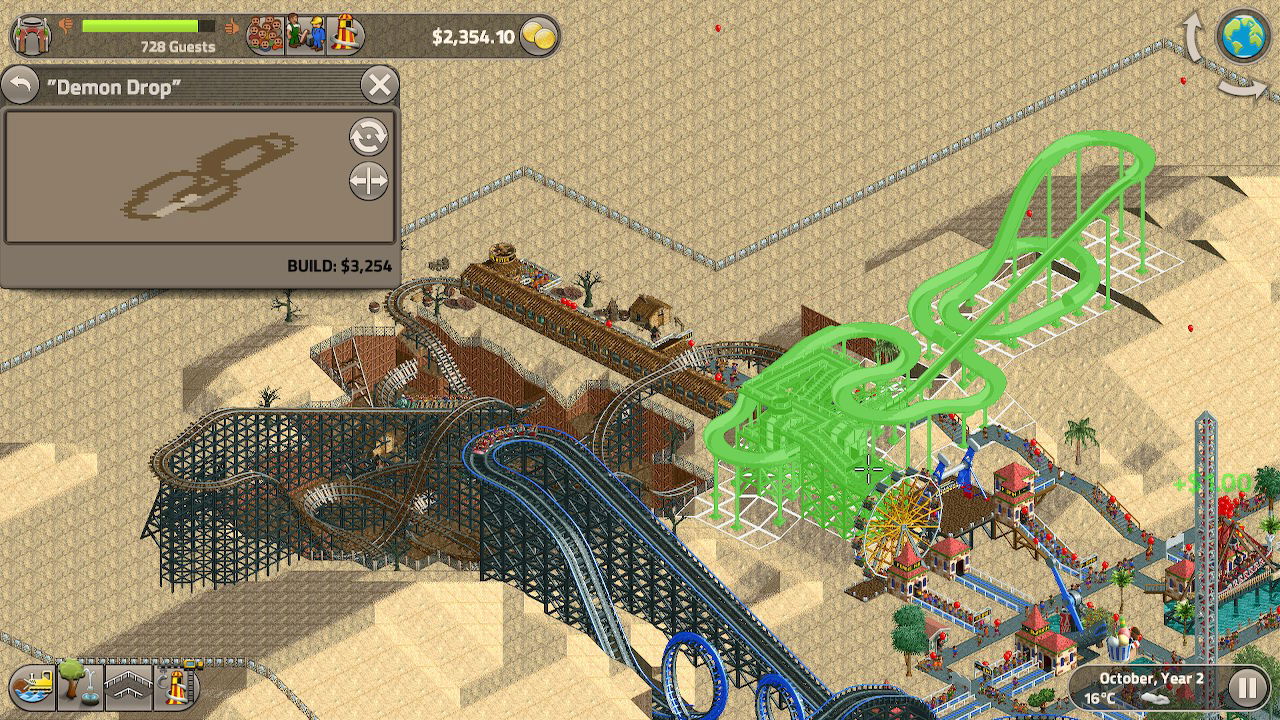 Rollercoaster Tycoon Classic (Nintendo Switch) Review