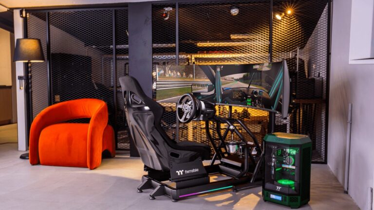 CES 2025: Thermaltake Allows Players To Race And Fly Better With Two Hardware Solutions