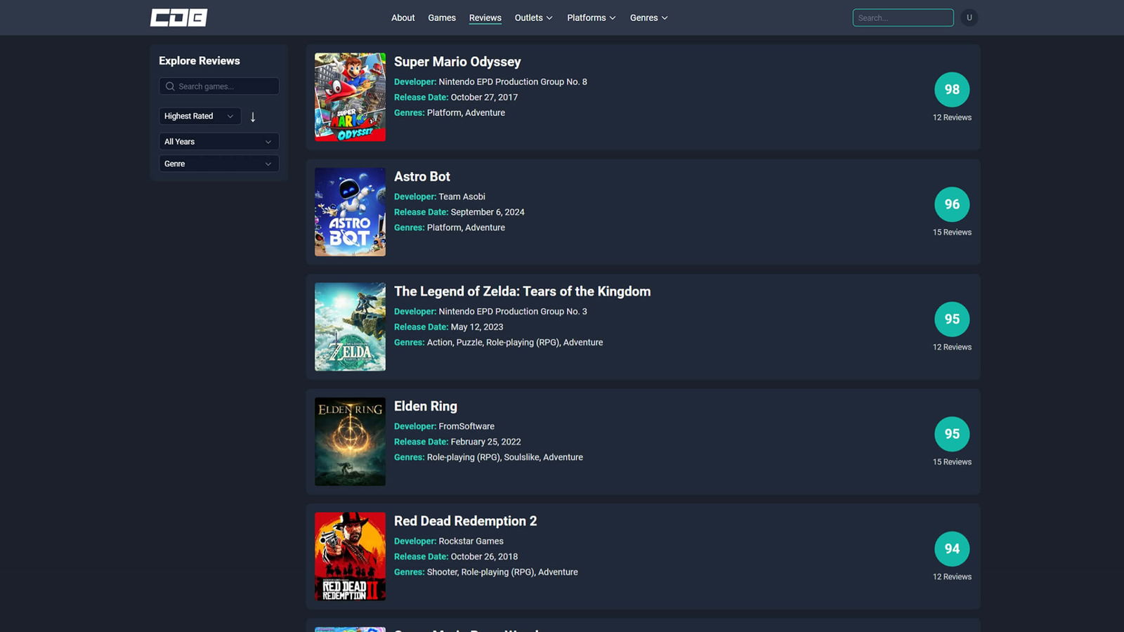 Criticdb, Created By The Founder Of Techraptor, Launches January 30Th Criticdb, Created By Former Open Critic Teams, Launches January 30Th