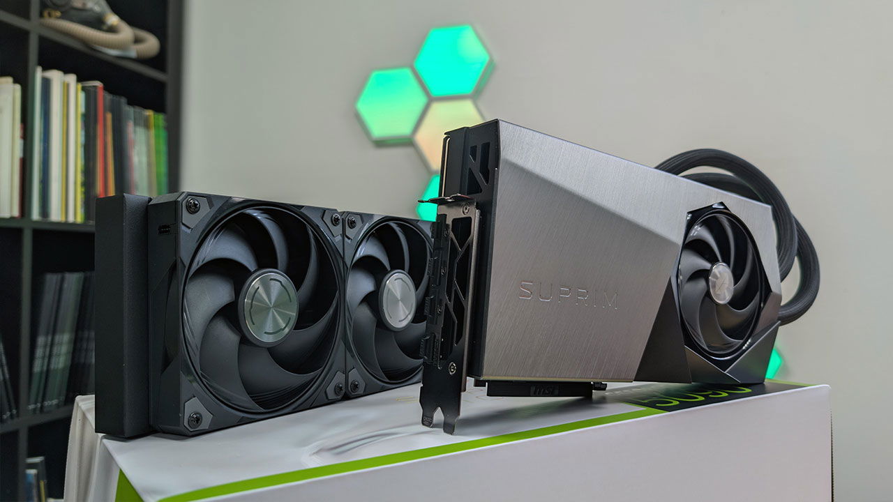 MSI GeForce RTX 5090 SUPRIM LIQUID GPU Review