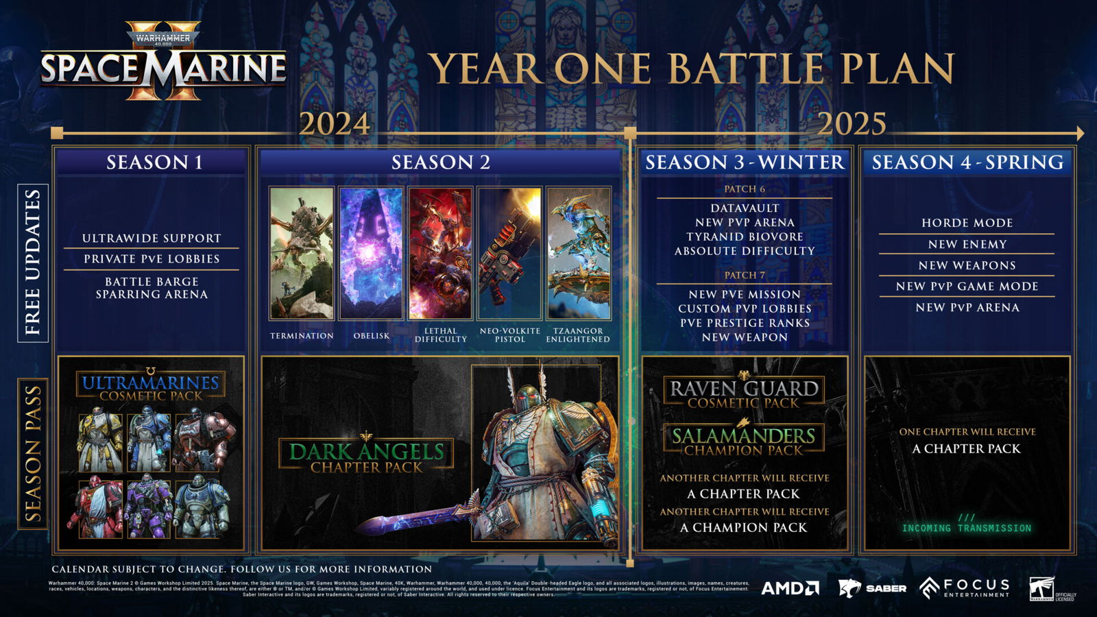 Warhammer 40,000: Space Marine 2 Publisher Unleashes Roadmap Amid Content Complaints Warhammer 40,000: Space Marine 2 Publisher Unleashes Roadmap Amid Content Complaints