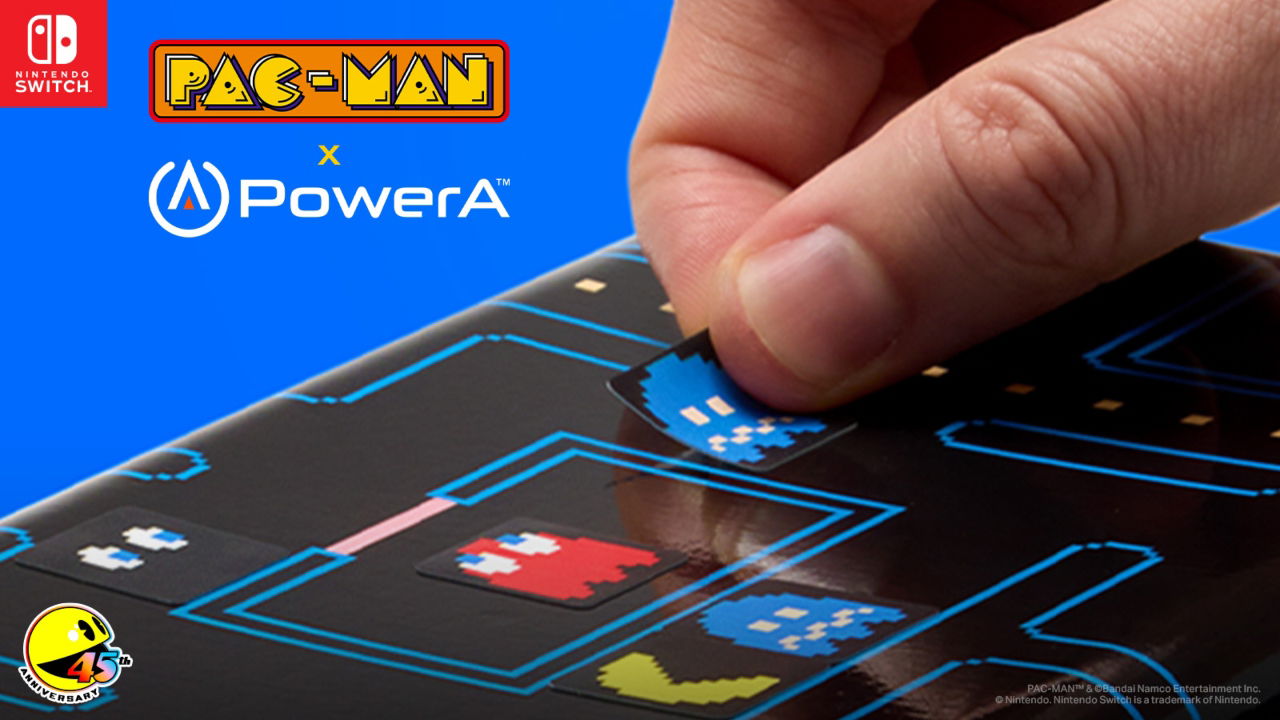 Powera X Bandai Namco Celebrates 45 Years Of Pac-Man Powera X Bandai Namco Celebrates 45 Years Of Pac-Man 3
