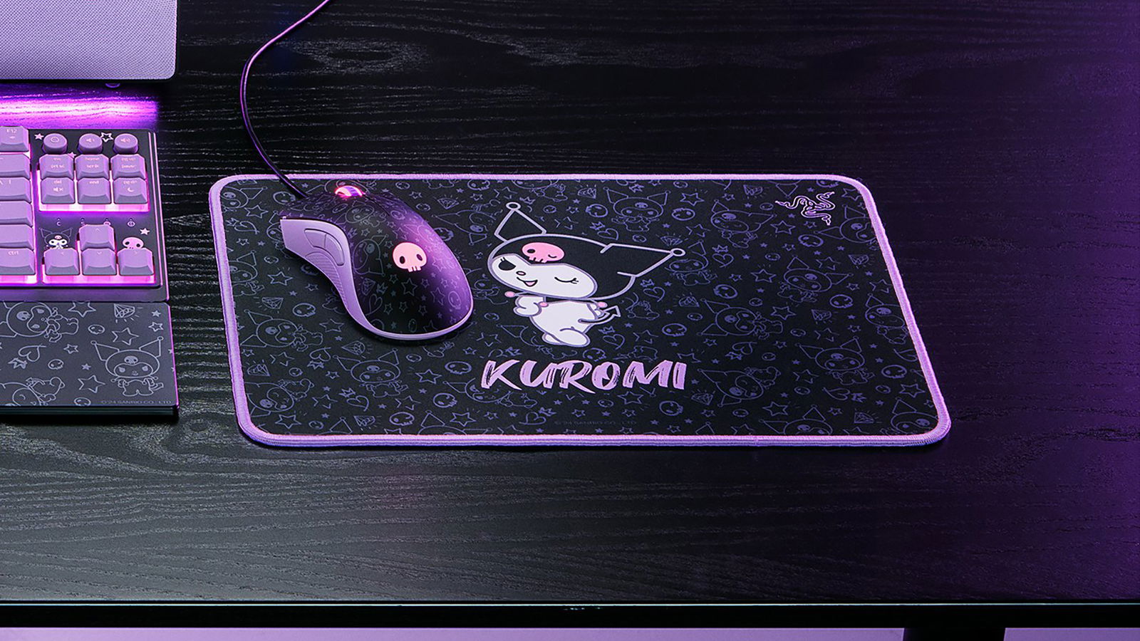 Razer Unveils The Razer | Kuromi Collection Sets With Gaming Chair, Keyboard, And More