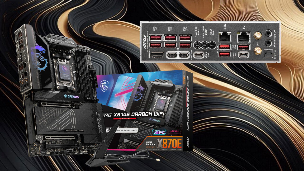 The Msi Mpg X870E Carbon Wifi &Amp; Meg X870E Godlike: Unleashing The Power Of Amd Ryzen 9 9950X3D The Msi Mpg X870E Carbon Wifi &Amp; Meg X870E Godlike: Unleashing The Power Of Amd Ryzen 9 9950X3D