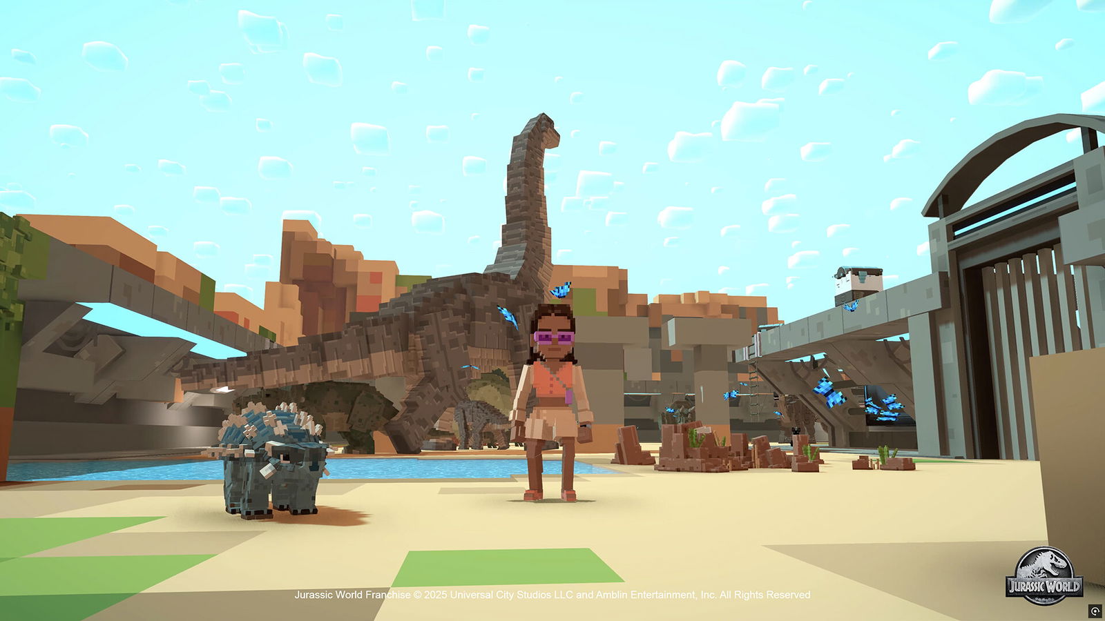 The Sandbox And Jurassic World Collaborating To Create New Games And Experiences For Fans The Sandbox And Jurassic Park Collaborating To Create New Games And Experience For Fans