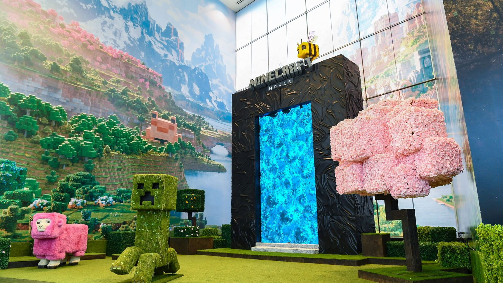 Yorkdale Mall Hosts A Minecraft Movie Pixelated Experience
