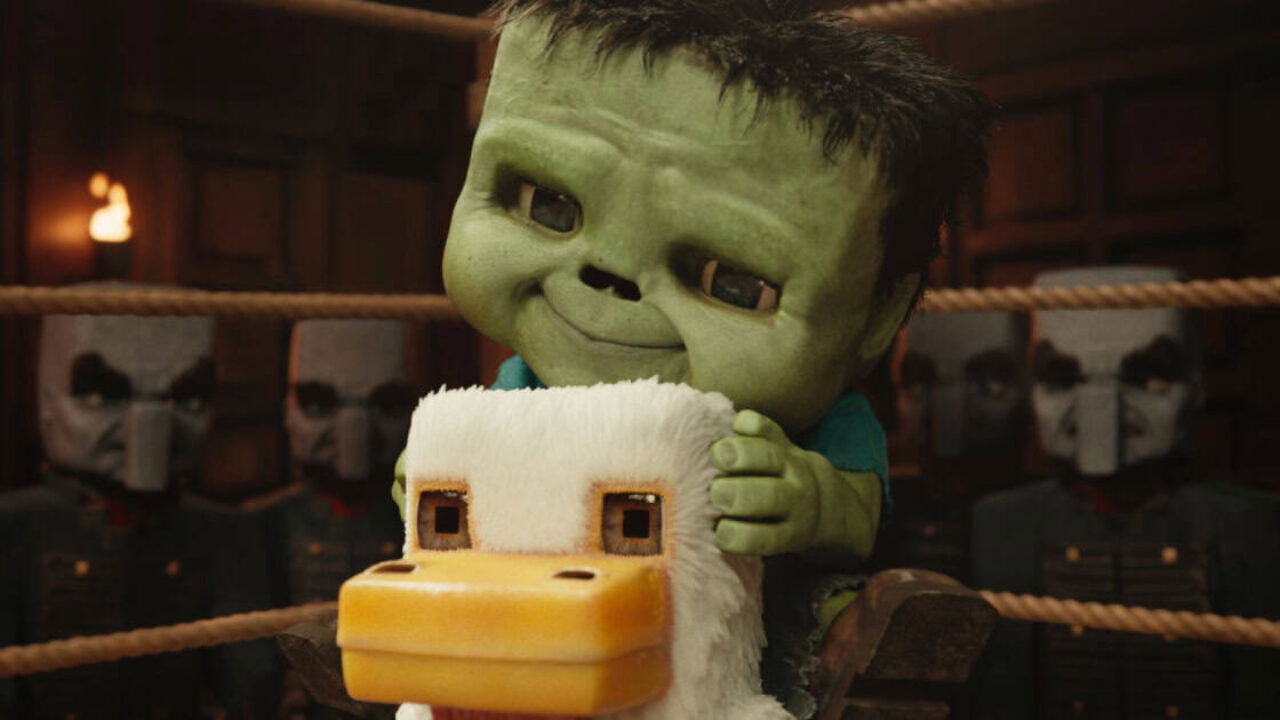 A Minecraft Movie Chicken Jockey Scene Incites Chaos, Director Thinks It's "Weird"