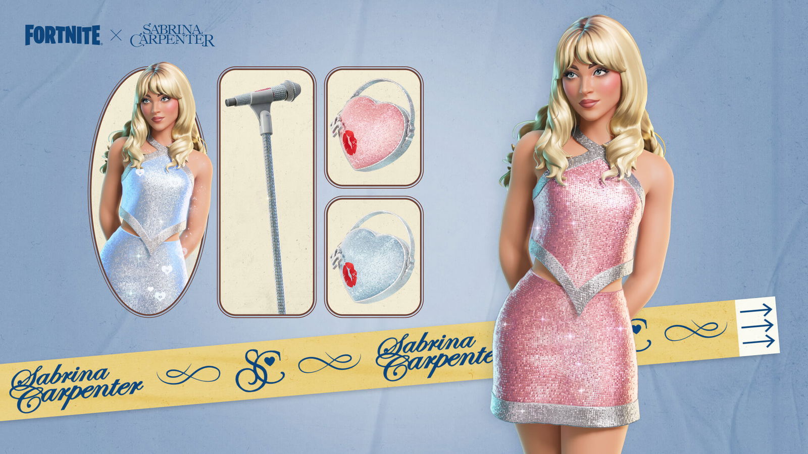 Sabrina Carpenter Heads To Fortnite Festival Season 8, Featuring Outfits, Tracks, And More