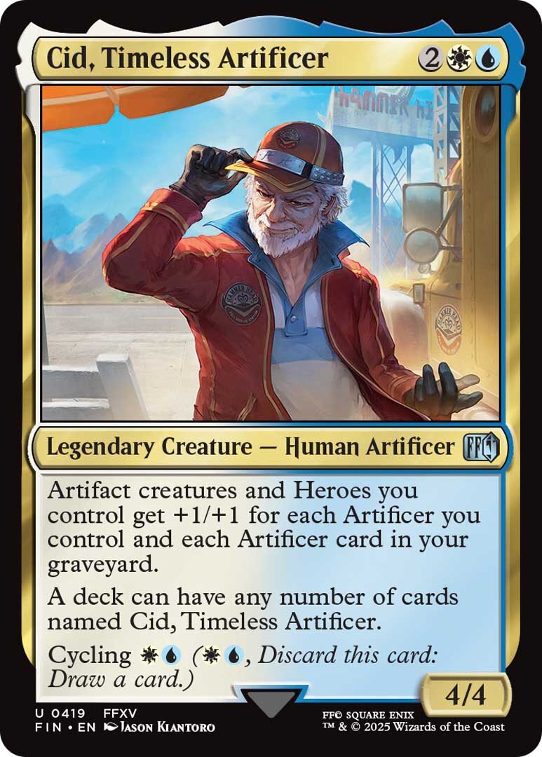 Pax East 2025 Reveals New Magic: The Gathering Final Fantasy Cards &Amp; Artwork