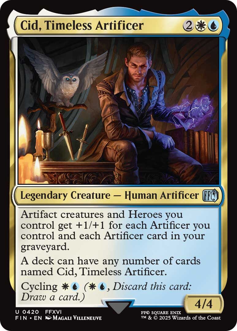 Pax East 2025 Reveals New Magic: The Gathering Final Fantasy Cards &Amp; Artwork
