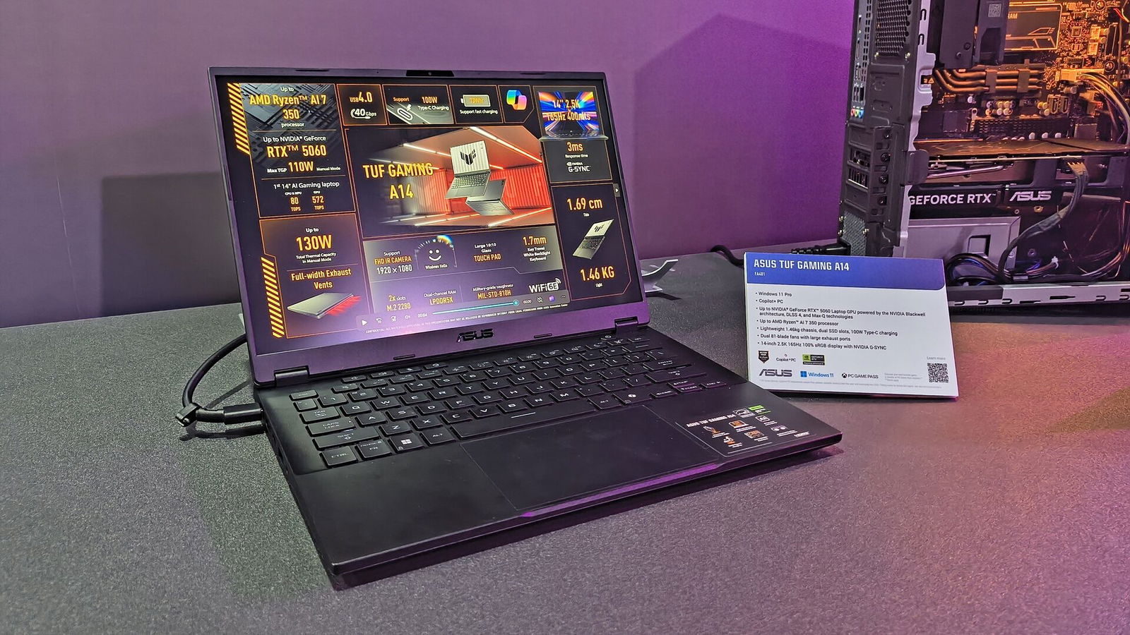 Computex 2025: Asus Rog Gaming Laptops Now Powered By Nvidia 5060 Laptop Gpus
