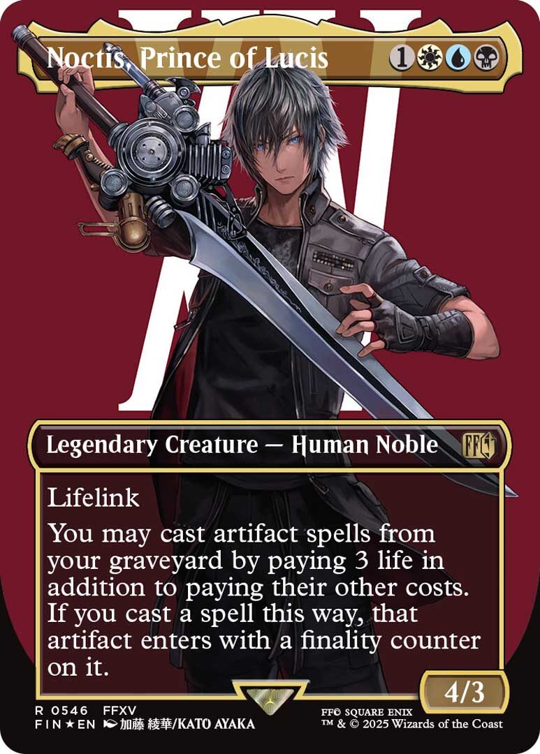 Pax East 2025 Reveals New Magic: The Gathering Final Fantasy Cards &Amp; Artwork