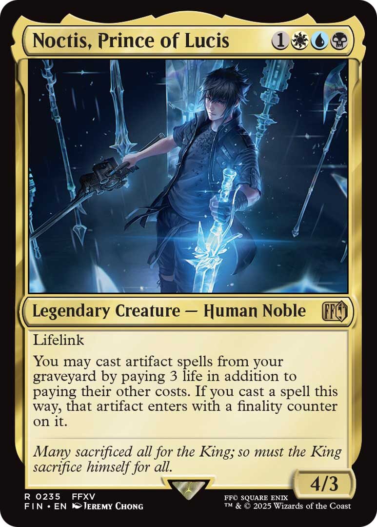 Pax East 2025 Reveals New Magic: The Gathering Final Fantasy Cards &Amp; Artwork