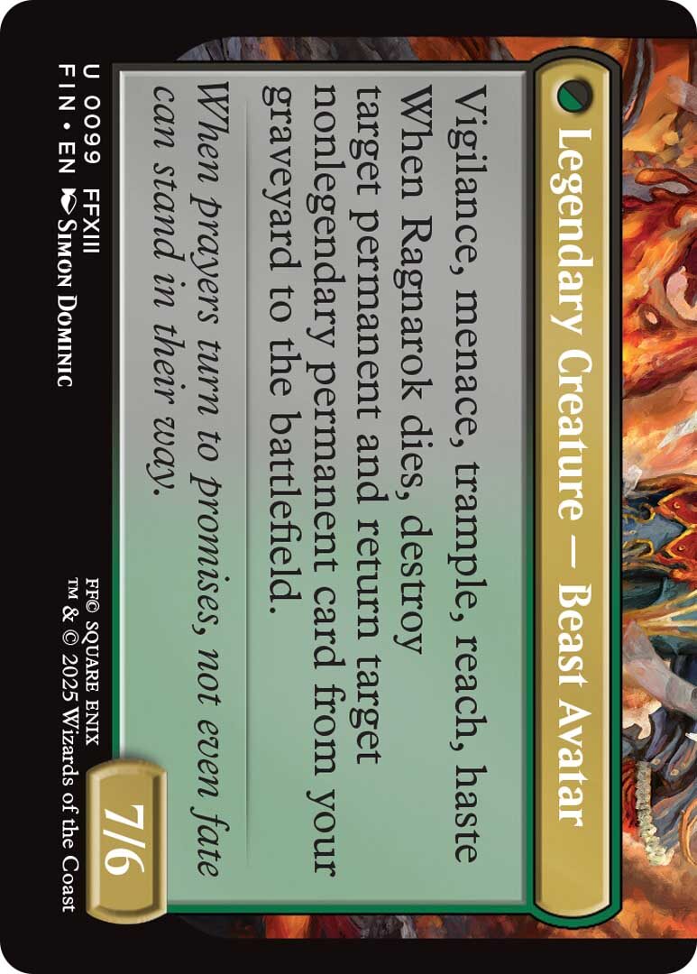 Pax East 2025 Reveals New Magic: The Gathering Final Fantasy Cards &Amp; Artwork