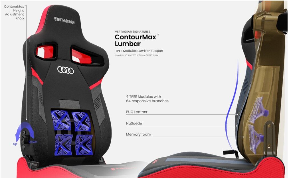 Vertagear And Audi Team Up For A Luxury Gaming Chair Line