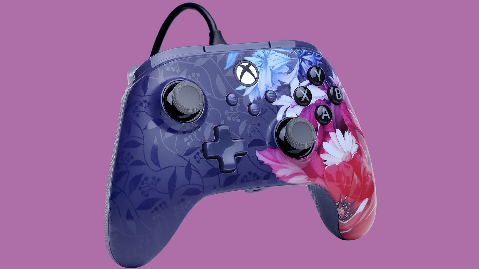 Powera Unveils Spring Floral Collection With Night Blossom Xbox Controller Powera Unveils Spring Floral Collection With Night Blossom Xbox Controller