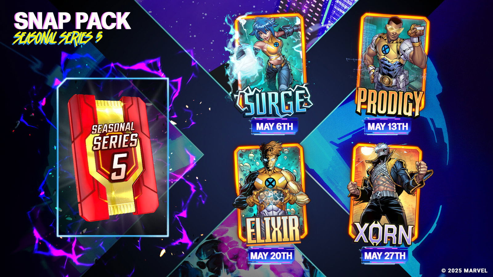 Marvel Snap Doubles Down On Mutants With New Season And New X-Men Hero Cards