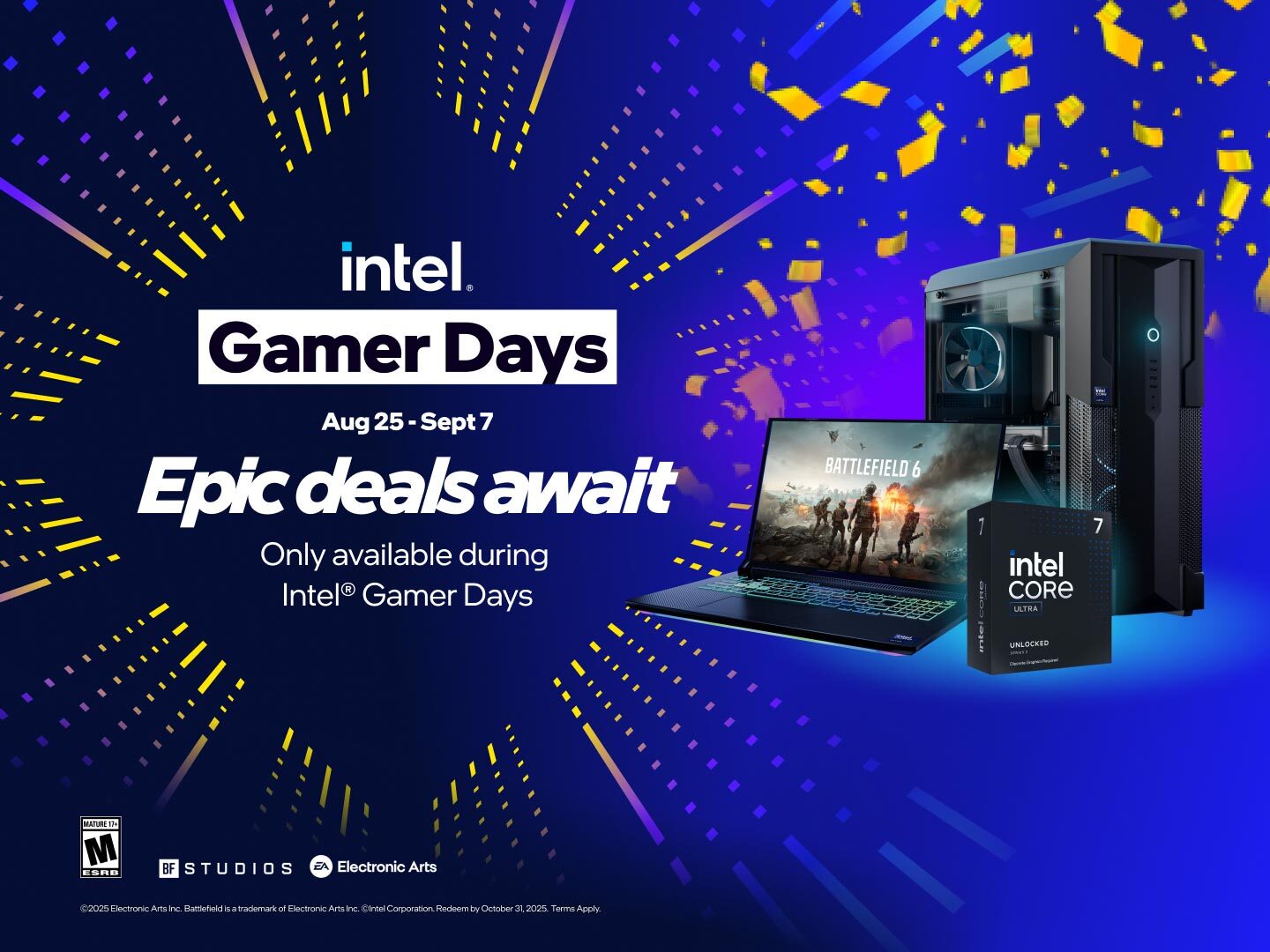 Intel Gamer Days 2025: Power Up Your Gaming Station