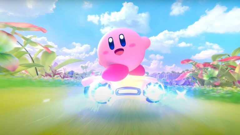 Kirby Air Riders Direct Sheds New Details on Star-Studded Racer