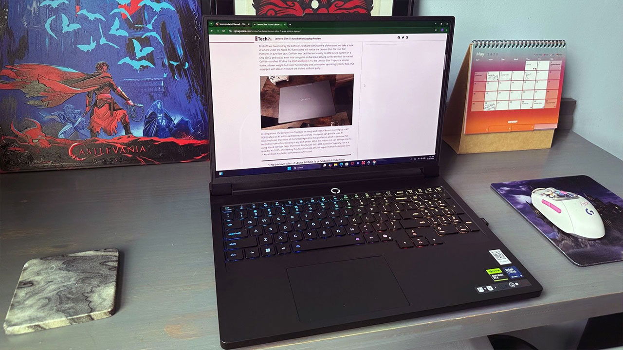 Lenovo Legion Pro 7I 1616Iax10H Gaming Laptop Review