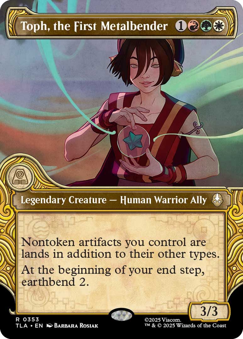 Magic: The Gathering Avatar: The Last Airbender -  Extended First Look Is Revealed