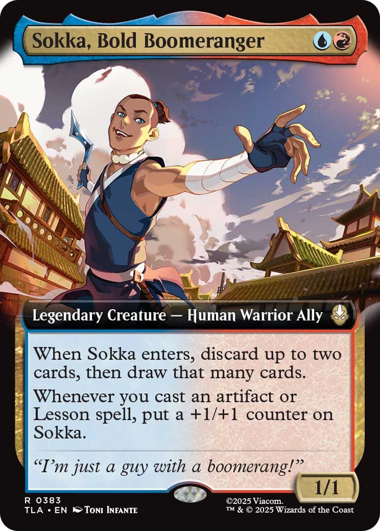 Magic: The Gathering Avatar: The Last Airbender -  Extended First Look Is Revealed