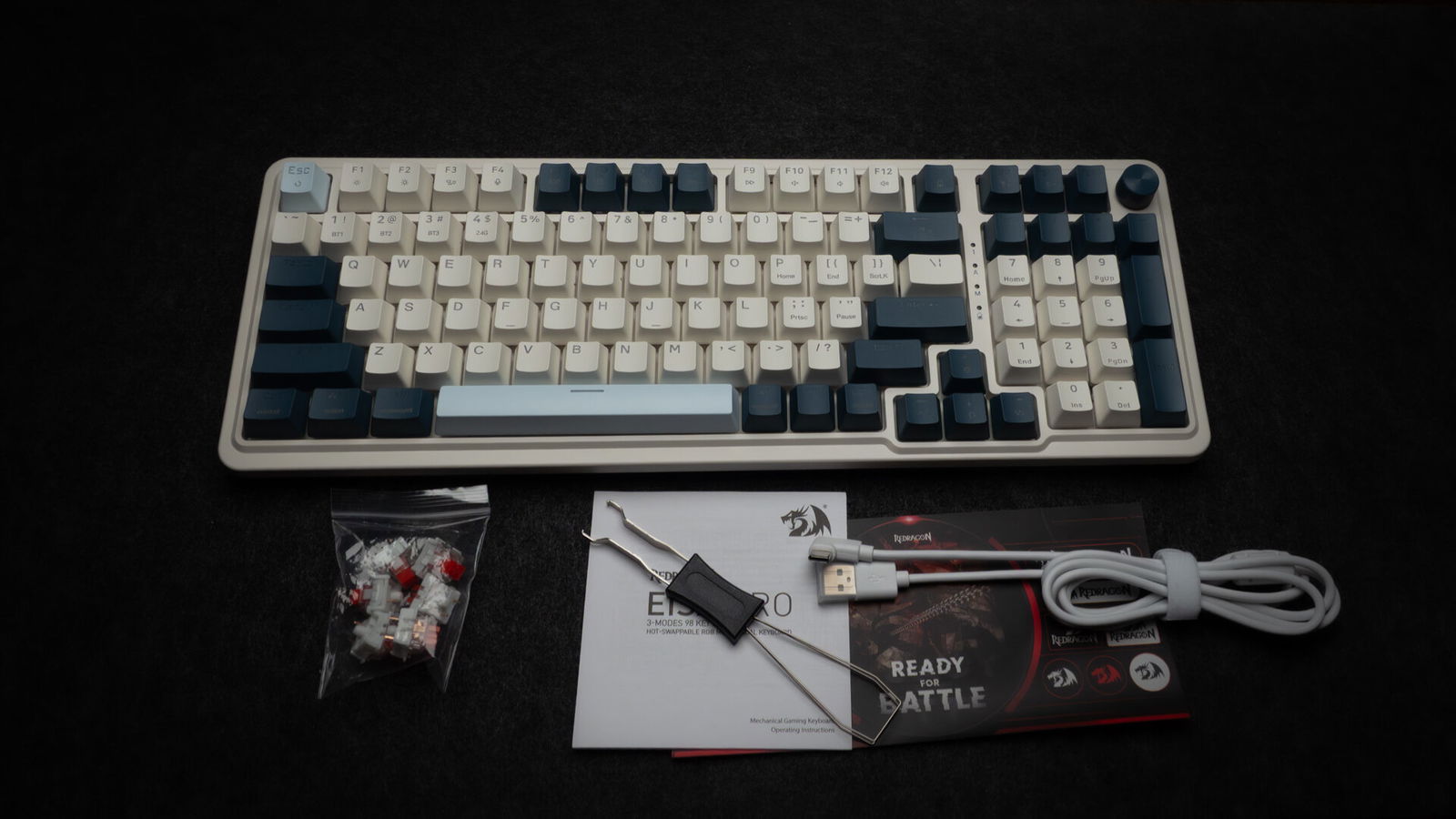 Redragon Eisa K686 Pro Blue Himmel Keyboard Review