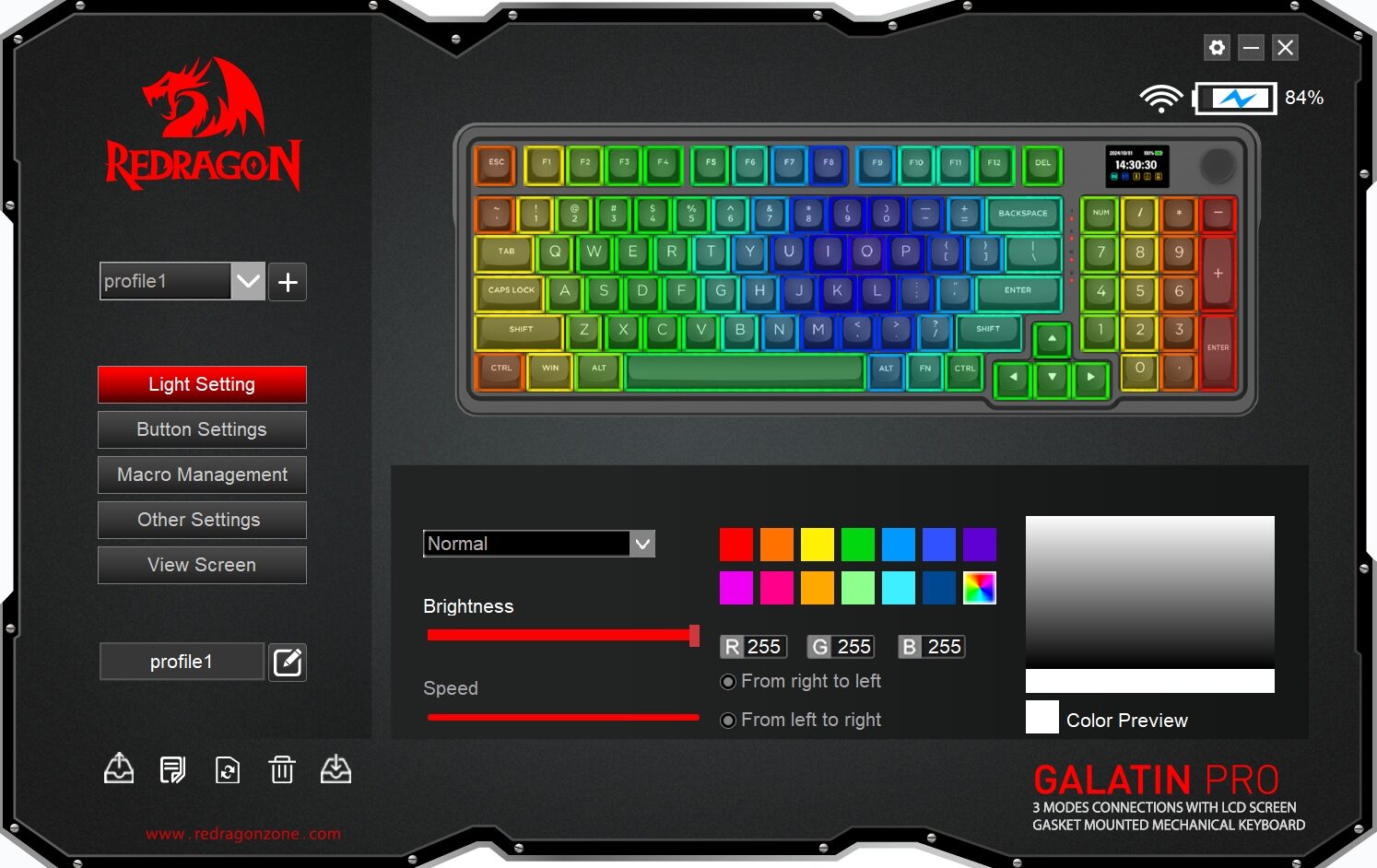 Redragon Galatin Pro K719 Gaming Keyboard Review Redragon Galatin Pro K719 Gaming Keyboard Review