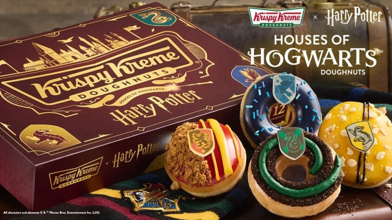 The Krispy Kreme Harry Potter Collab Brings Students Back To Hogwarts With Magical Treats The Krispy Kreme Harry Potter Collab Brings Students Back To Hogwarts With Magical Treats