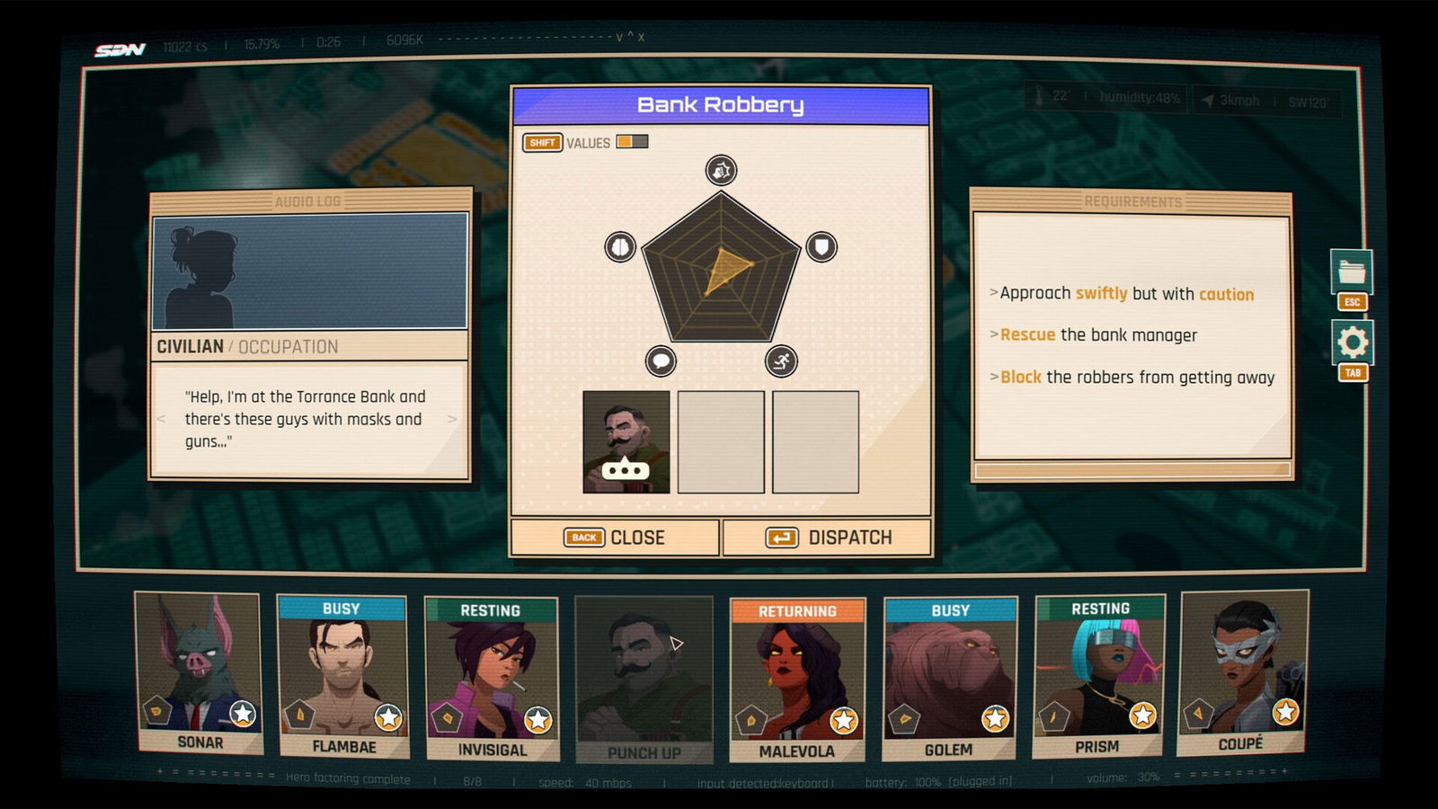 A First Look At Dispatch—Calling All Heroes