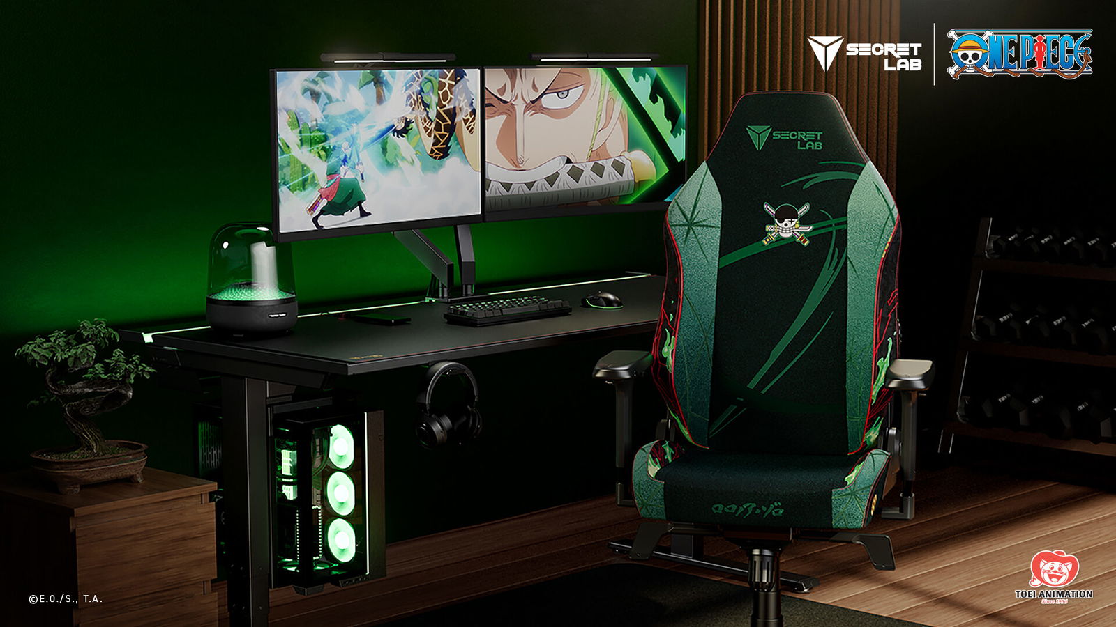 Secretlab Unveils One Piece Collection, Featuring Monkey D. Luffy And Zoro Designs