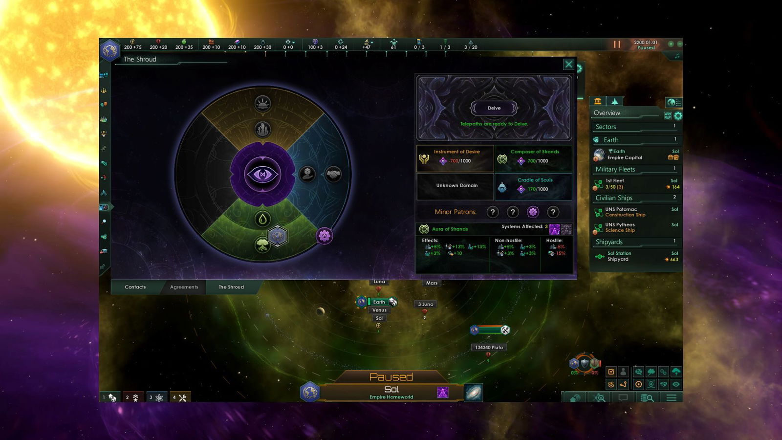 The Stellaris Shadows Of The Shroud Expansion Explores Behind The Veil On Sept 22 The Stellaris Shadows Of The Shroud Expansion Explores Behind The Veil On Sept 22