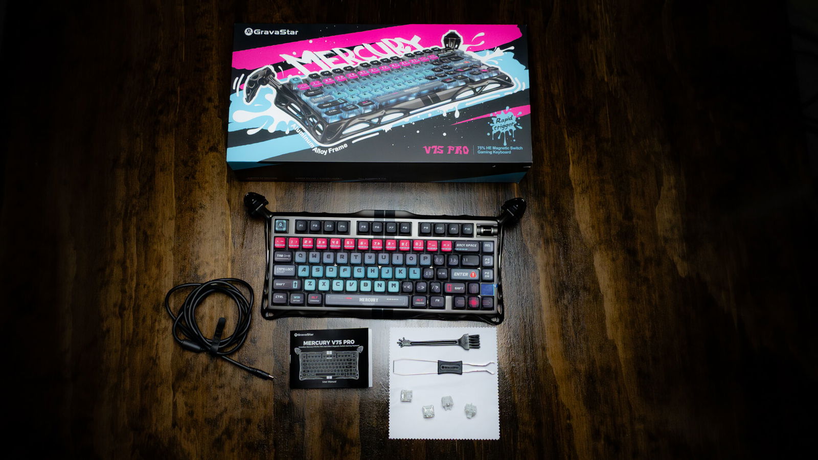Gravistar Mercury V75 Pro Cyberpunk Keyboard Review Gravistar Mercury V75 Pro Cyberpunk Keyboard Review