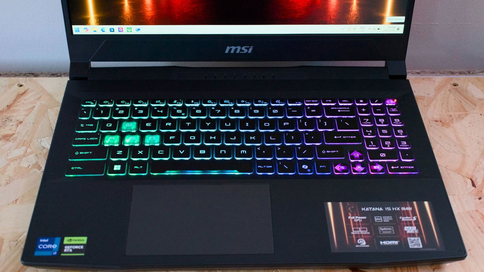Msi Katana 15 Hx (B14Wfk) Gaming Laptop Review Msi Katana 15 Hx (B14Wfk) Gaming Laptop Review
