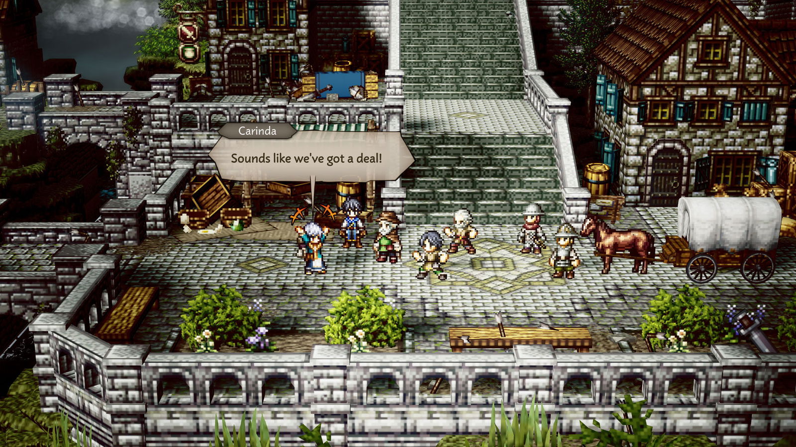 Octopath Traveler 0 Reveals New Character And Town-Building Details Octopath Traveler 0 Reveals New Character And Town-Building Details