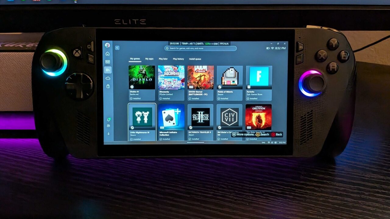 Rog Xbox Ally X Handheld Review Rog Xbox Ally X Handheld Review