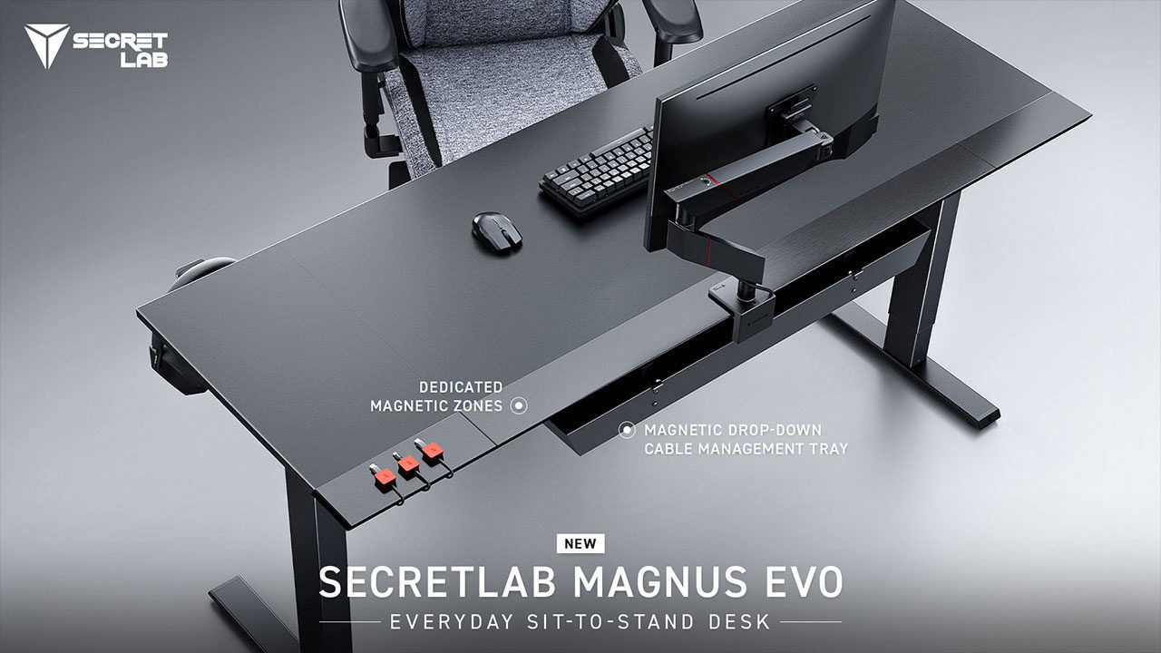 The Magnus Evo Is Secretlab’s Smartest Desk Yet — And It’s All About Clean Setups The Magnus Evo Is Secretlab’s Smartest Desk Yet — And It’s All About Clean Setups