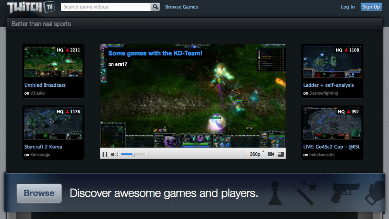 Twitch: From Live Stream To Mainstream Twitch: From Live Stream To Mainstream